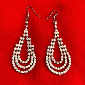 70’s vintage chandelier Shaped earrings